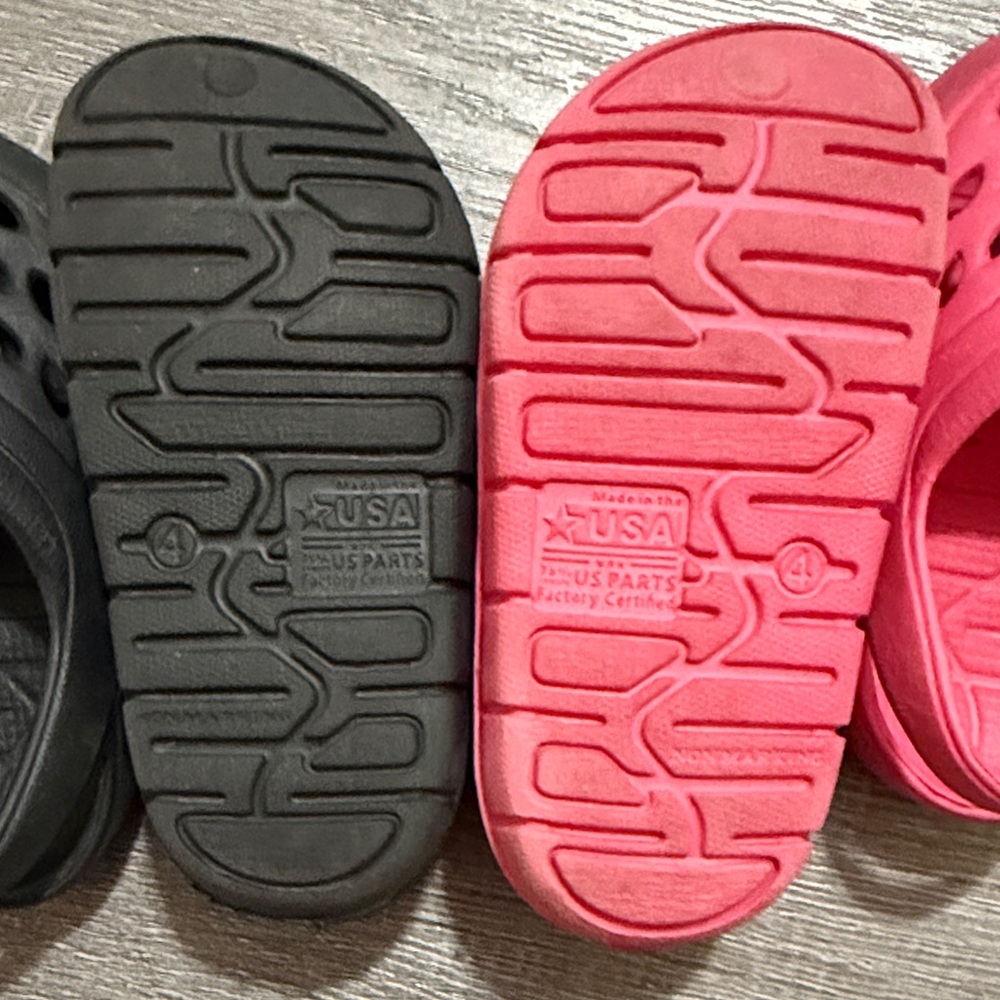 Pink and Black Slip-On Shoes for Baby - Picture 3 of 3